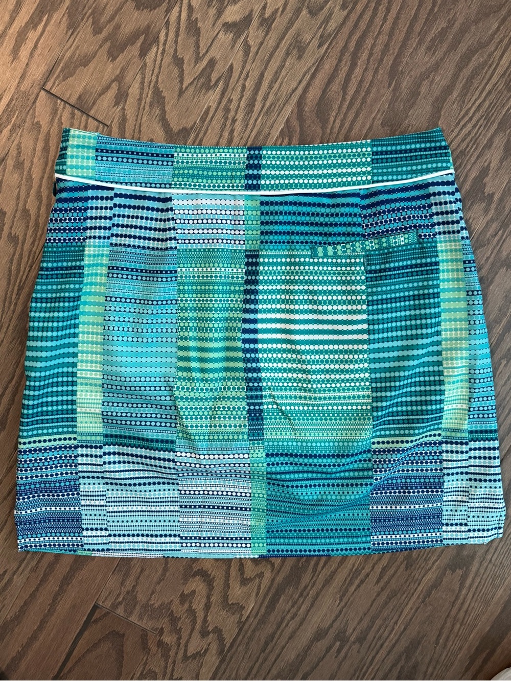 EP Pro Turquoise Patterned Skort - Picture 5 of 6